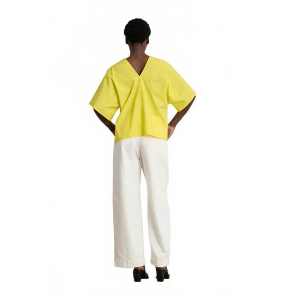 NEW SOEUR denise top in yellow - Picture 2 of 3